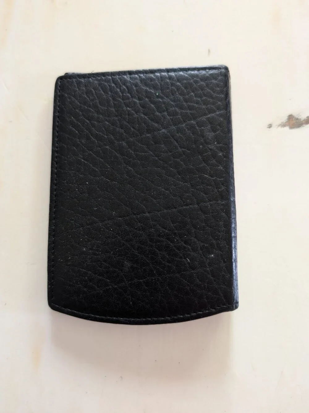 VTG Dooney & Bourke Men’s Black Leather Secretary Wallet Pen + Card Holder USA